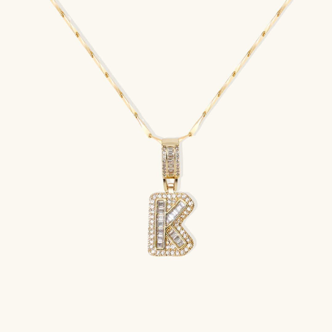 Nina Initial Letter Necklace