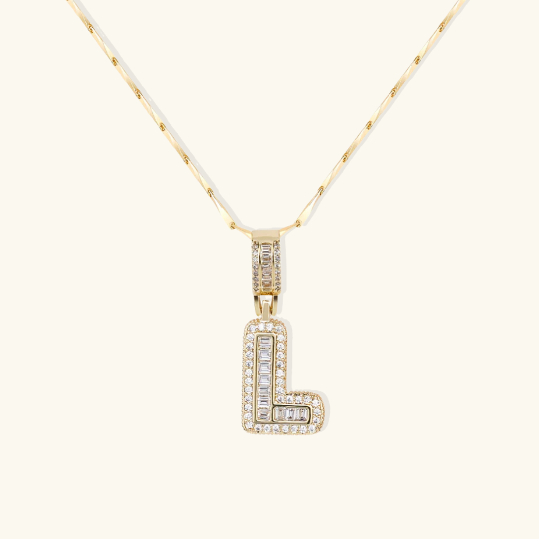 Nina Initial Letter Necklace