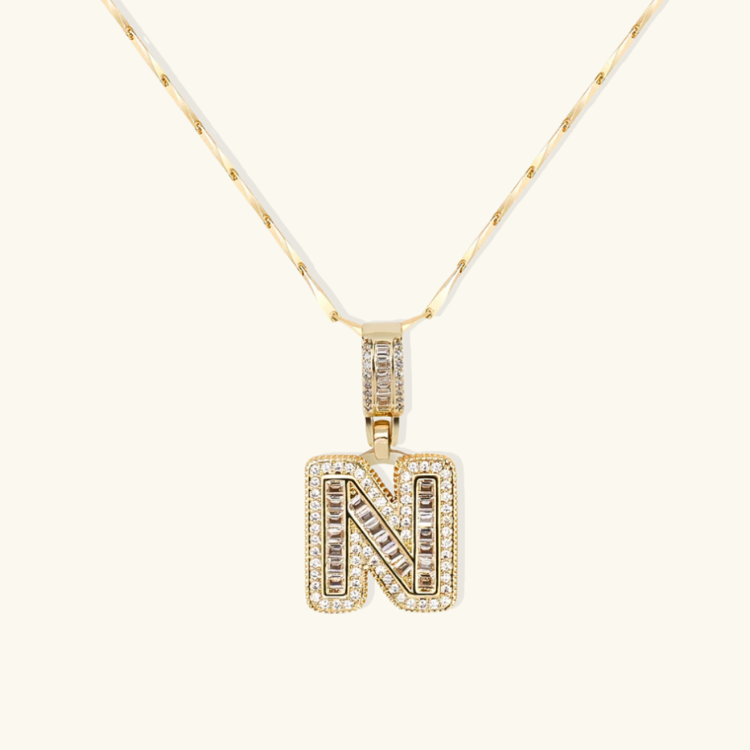 Nina Initial Letter Necklace