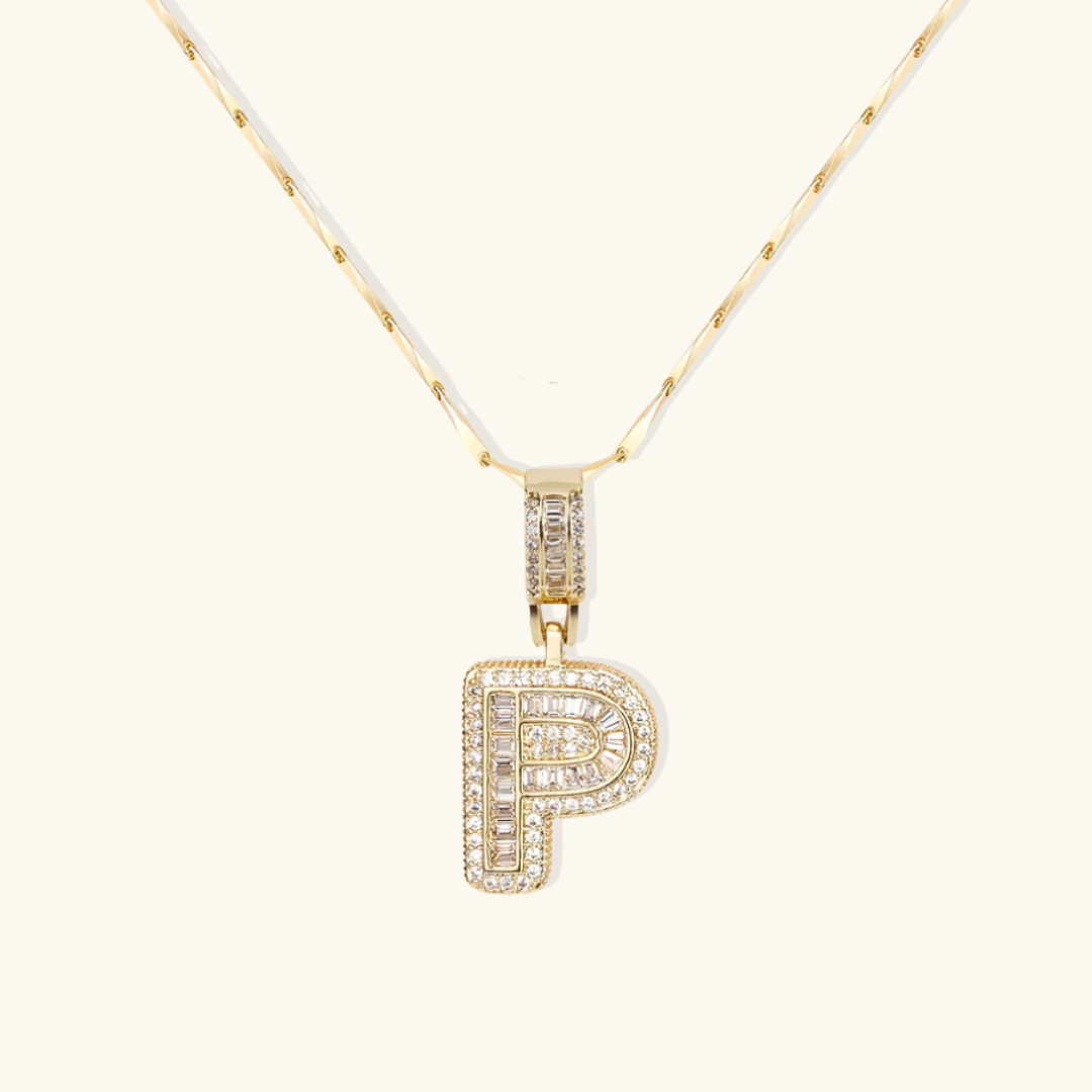 Nina Initial Letter Necklace