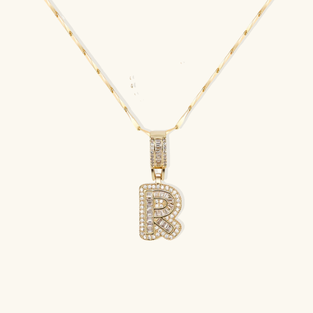 Nina Initial Letter Necklace