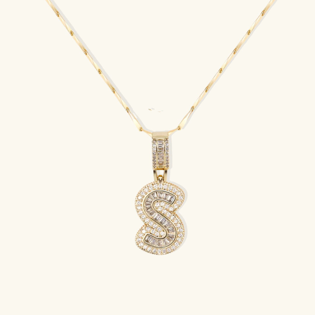 Nina Initial Letter Necklace