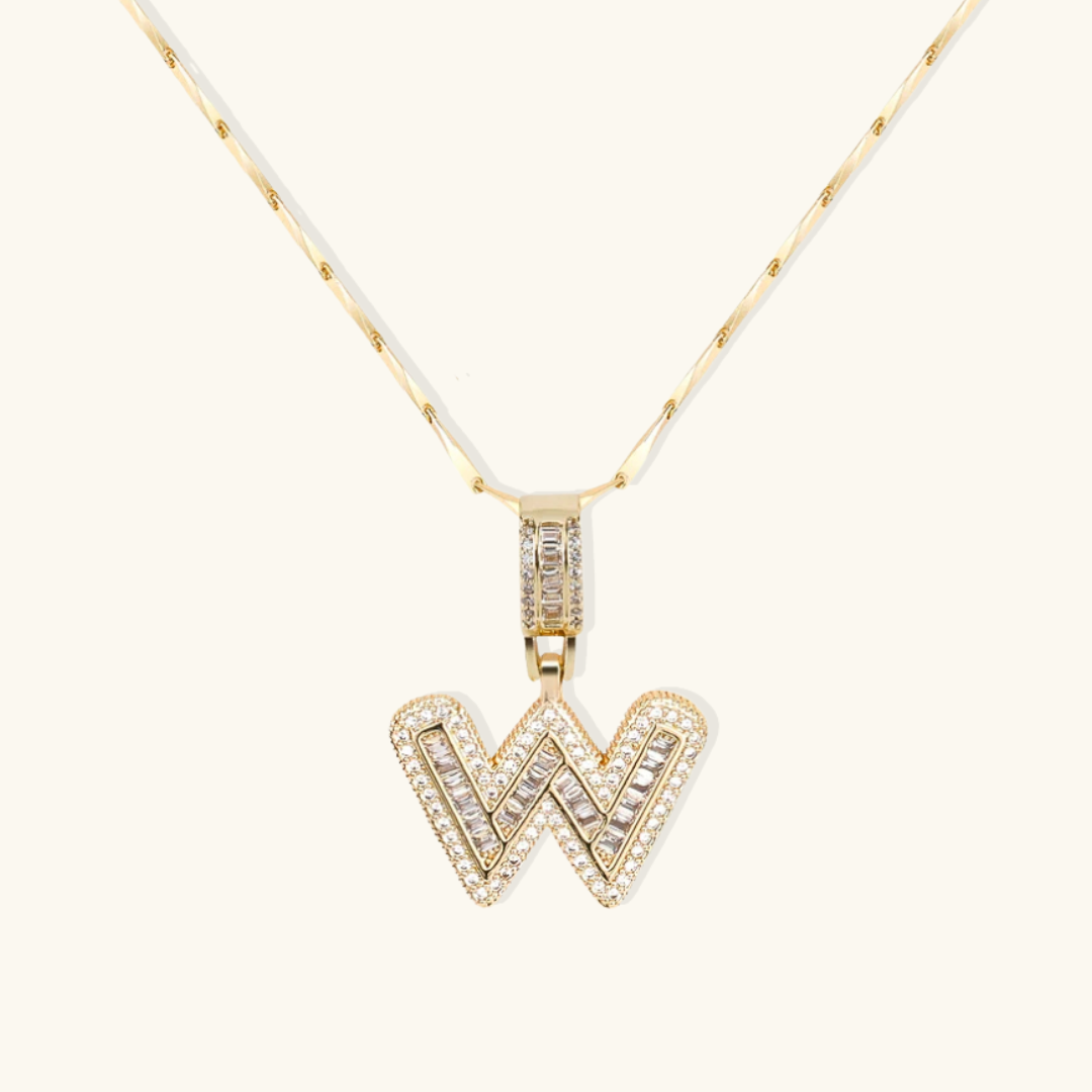 Nina Initial Letter Necklace