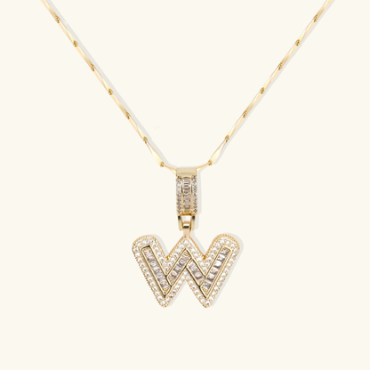 Nina Initial Letter Necklace