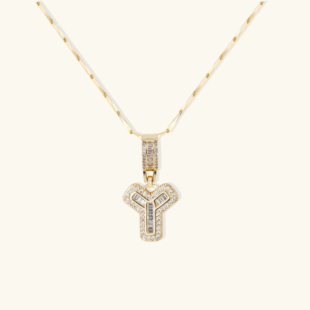 Nina Initial Letter Necklace