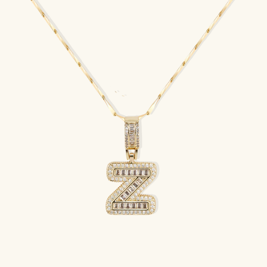 Nina Initial Letter Necklace