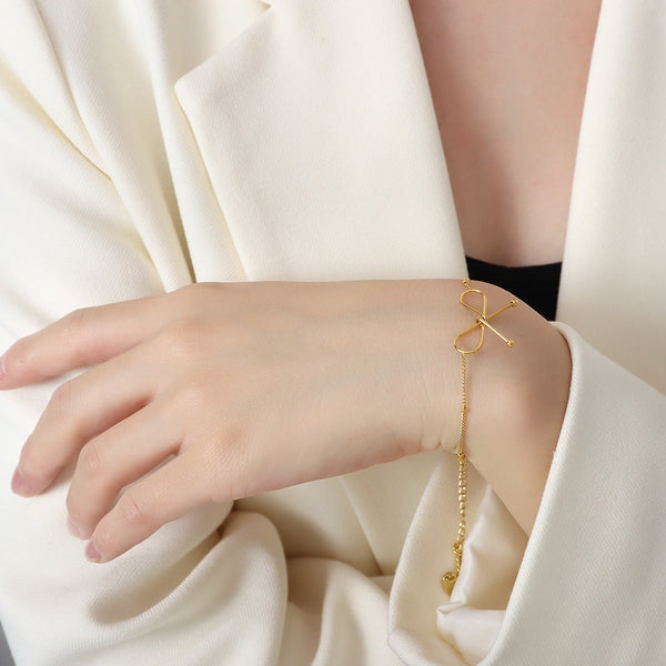 Dainty Bow Bracelet (Bundle)