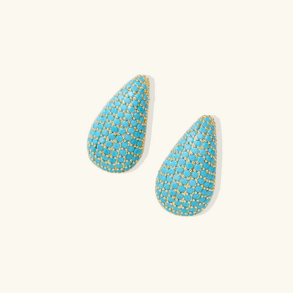 Diamond Teardrop Earrings