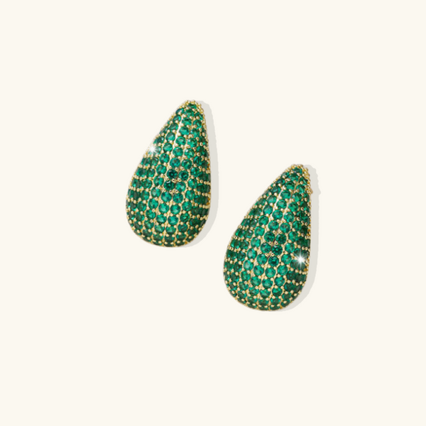 Diamond Teardrop Earrings (Bundle)