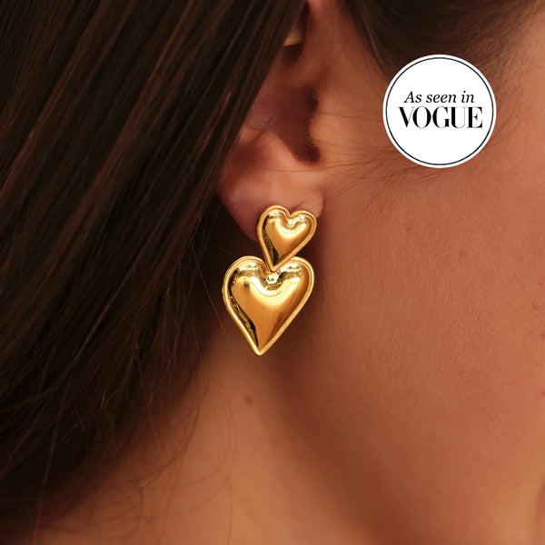 Heart Drop Earrings (Bundle)