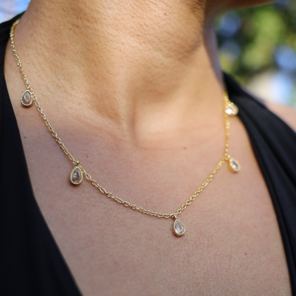 Elysian Droplet Necklace