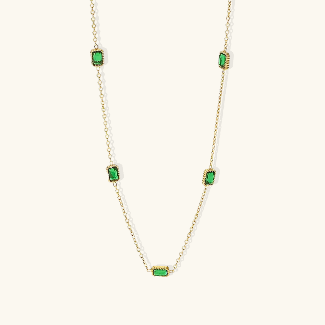 Emi Emerald Necklace (Bundle)