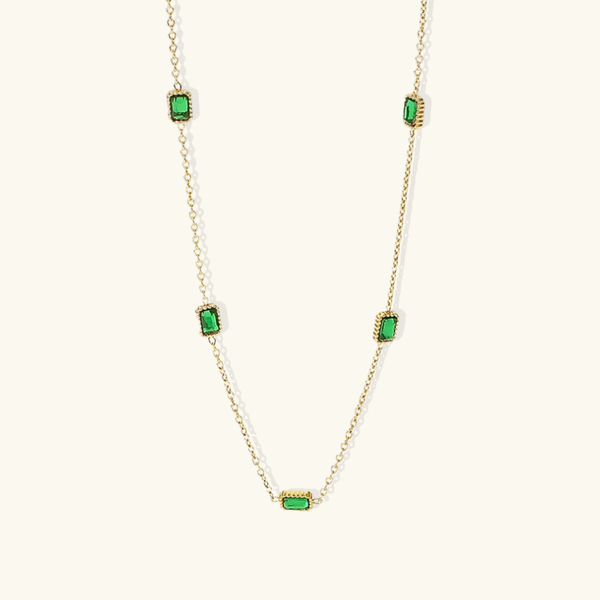 Emi Emerald Necklace (Bundle)