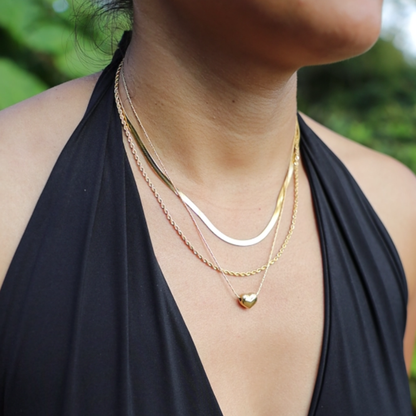Gemma Heart Necklace