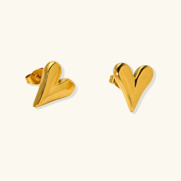 Golden Heartbeat Earrings (Bundle)