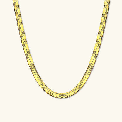 Hailey Herringbone Necklace