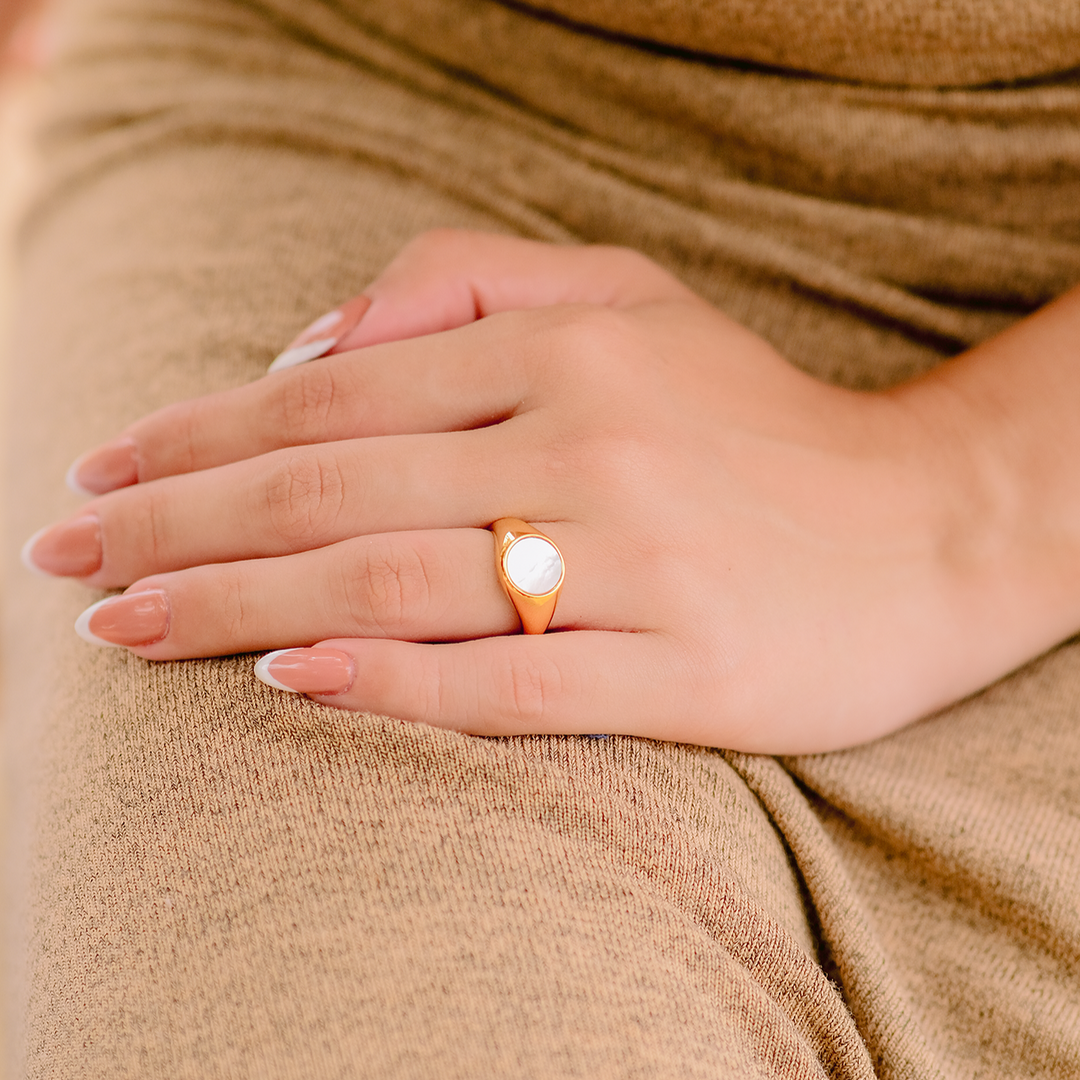 Clara Pearl Ring