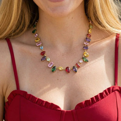 Ibiza Gemstone Necklace