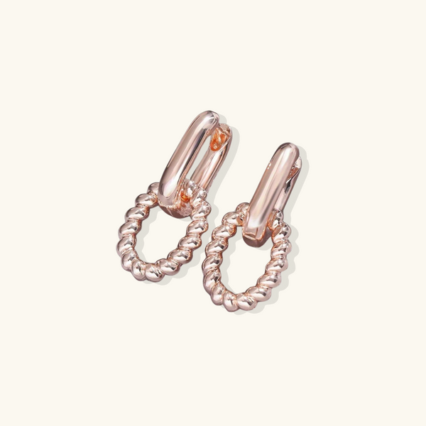 Lauren Drop Hoop Earrings (Bundle)