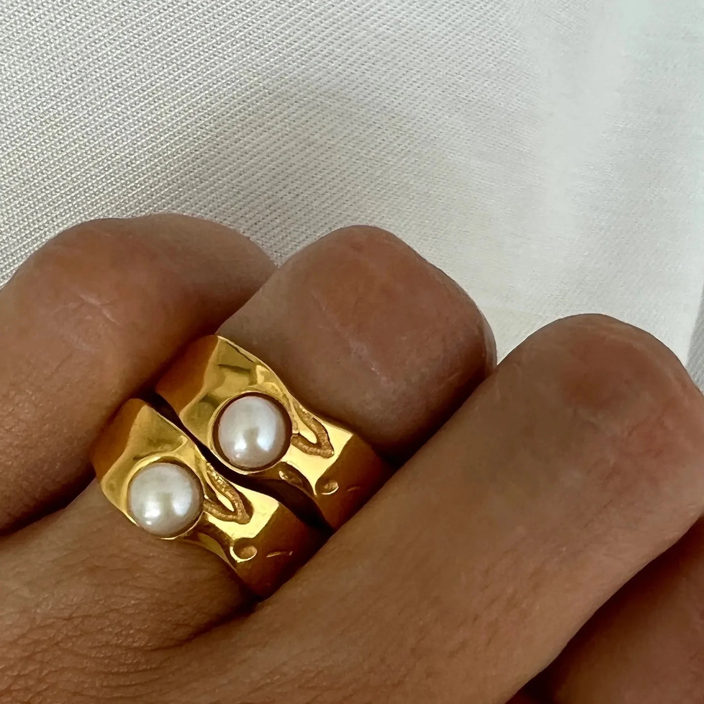 Maya Pearl Ring
