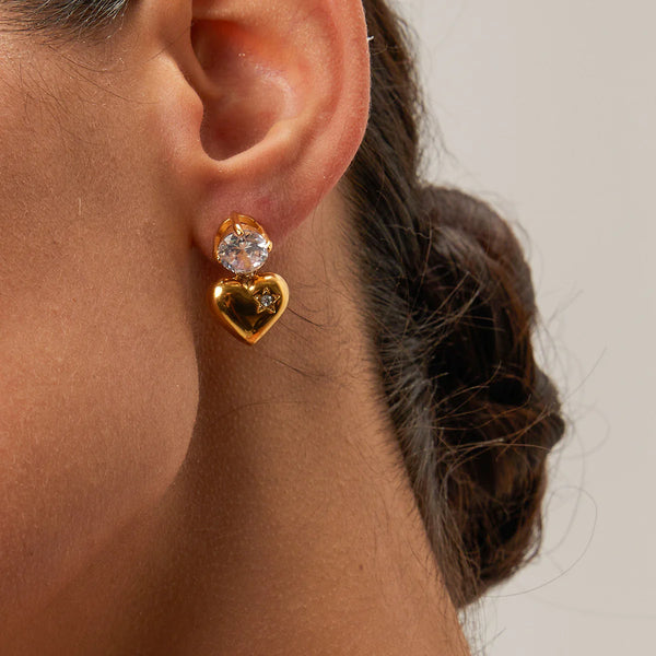 Mila Heart Earrings (Bundle)