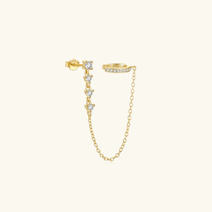 Mallory Chain Cuff Earring