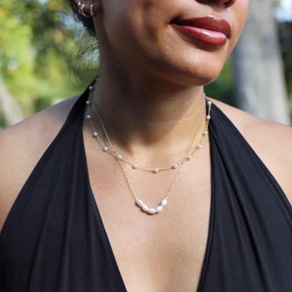 Refined Pearl Necklace (Bundle)