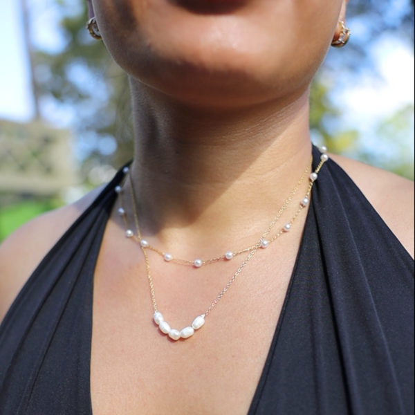 Refined Pearl Necklace (Bundle)