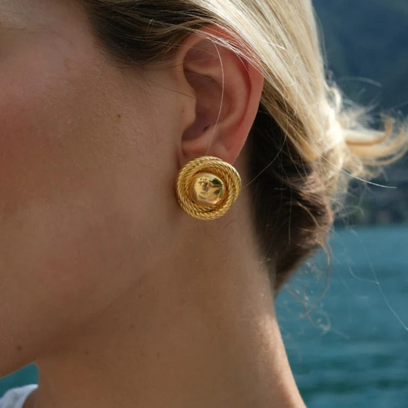 Sophia Spiral Earrings