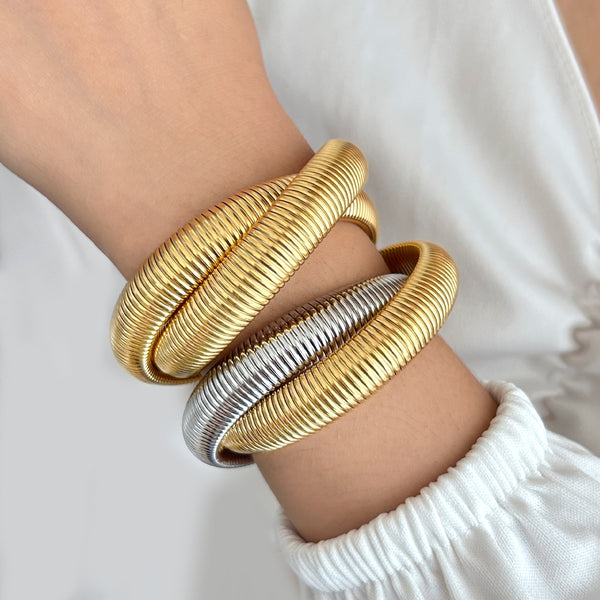 Twisted Harmony Bangle (Bundle)