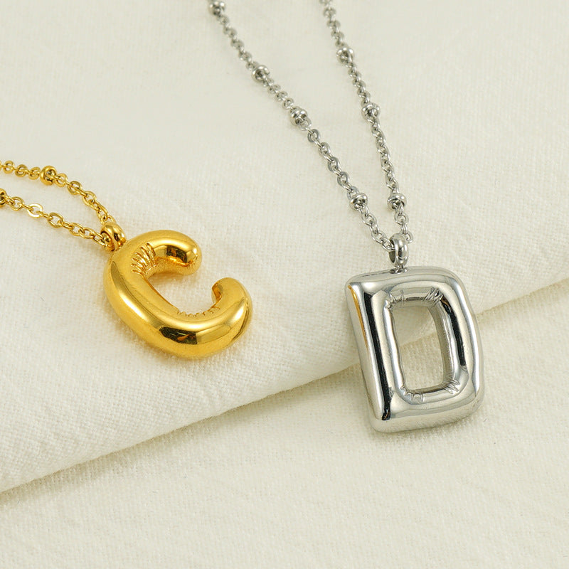 Balloon Letter Necklace