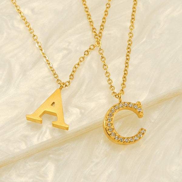 Dainty Letter Necklace (Bundle)