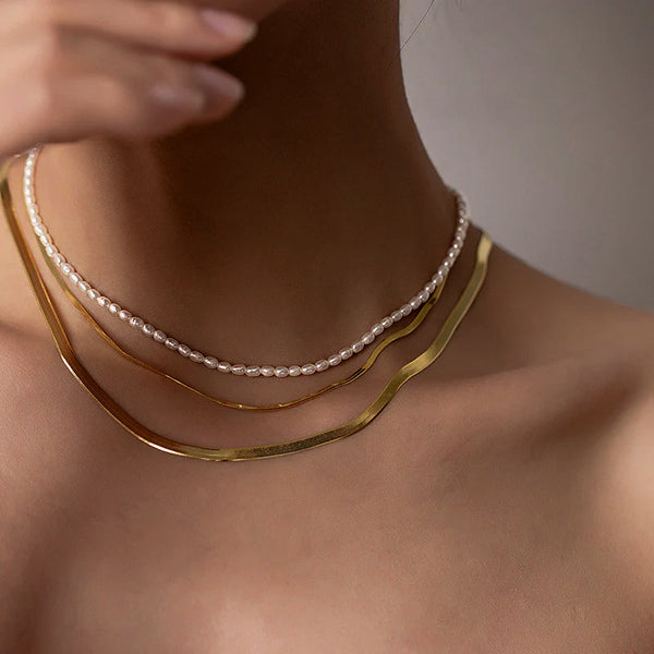 Ariel Pearl Necklace (Bundle)
