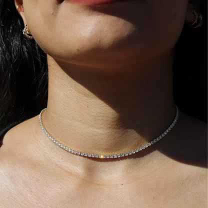 Savannah Tennis Necklace