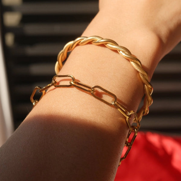 Harper Paperclip Bracelet (Bundle)