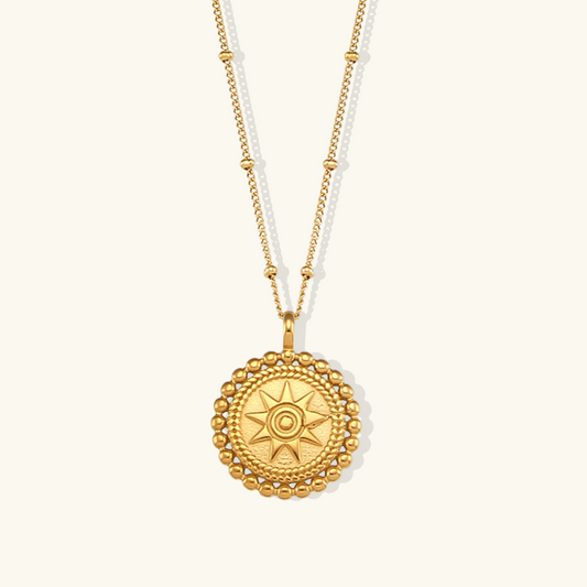 Sunburst Pendant Necklace