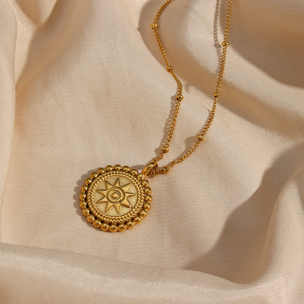 Sunburst Pendant Necklace