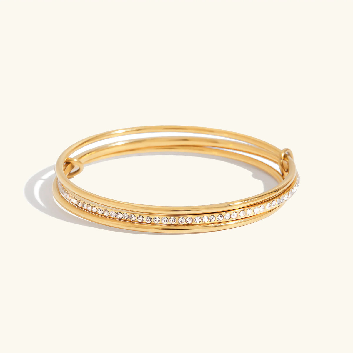 Trinity Hoop Bracelet