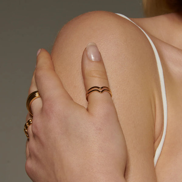 Twin Wave Ring (Bundle)