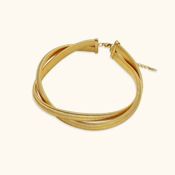 Twisted Harmony Choker Necklace (Bundle)