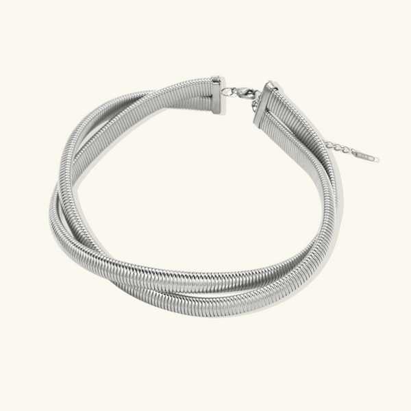 Twisted Harmony Choker Necklace (Bundle)