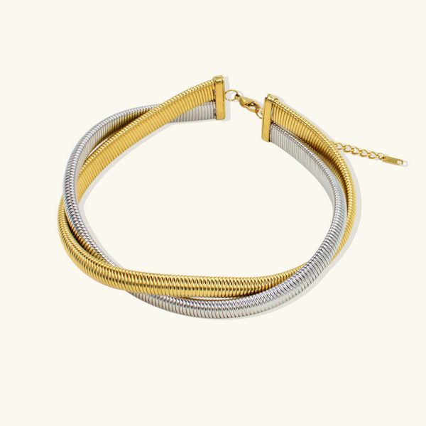 Twisted Harmony Choker Necklace (Bundle)