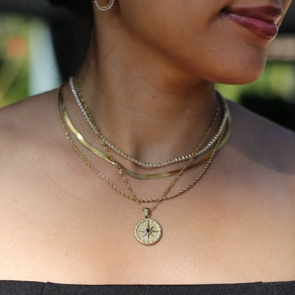 Vivienne Compass Necklace