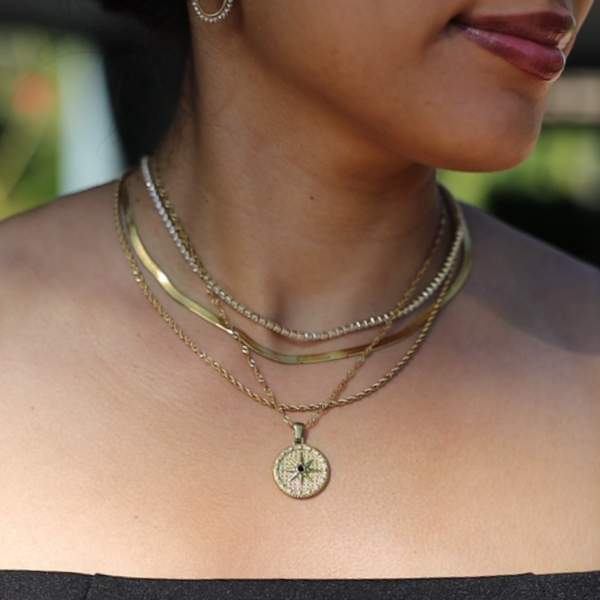 Vivienne Compass Necklace (Bundle)