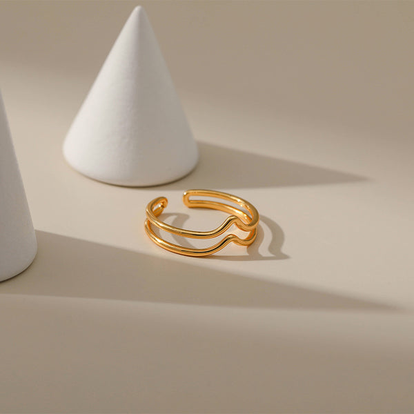Twin Wave Ring (Bundle)