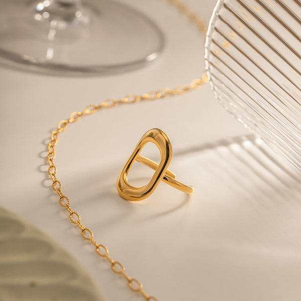 Golden Hollow Ring (Bundle)