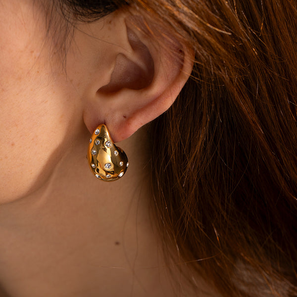 Sparkling Teardrop Earrings (Bundle)