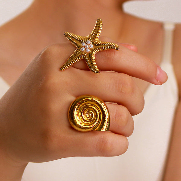 Aurelia Starfish Ring (Bundle)